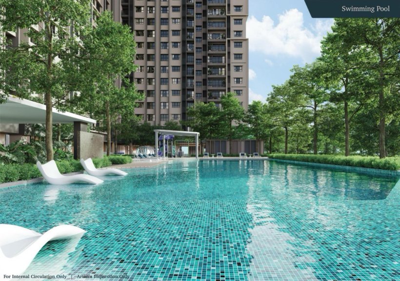 Artist impression of the swimming pool